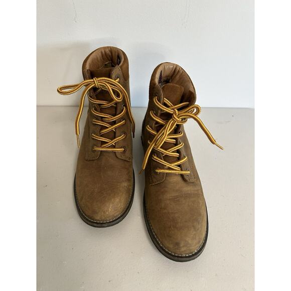 Kodiak Jaya Leather Hiking Boots Brown Women's Size 8 Lace Up Ankle - Picture 2 of 11